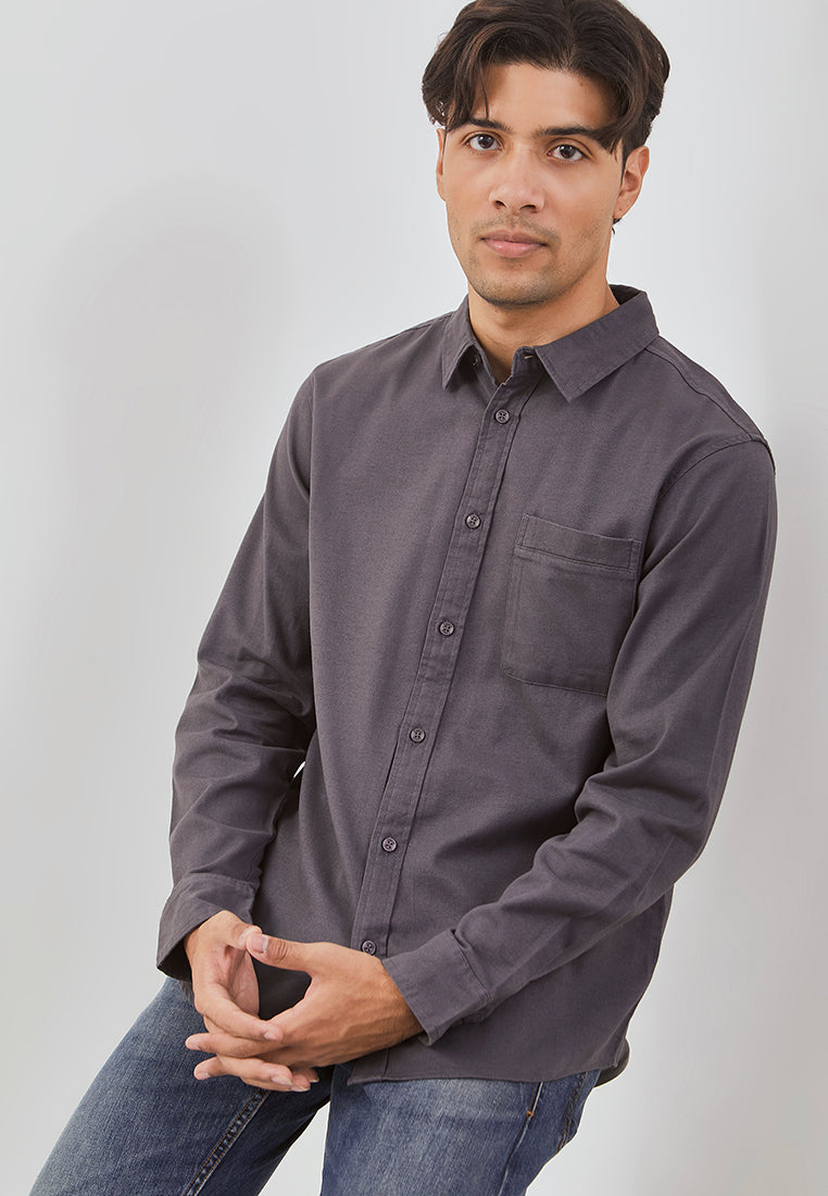Osella Devon Long Sleeve Shirt With Flannel
