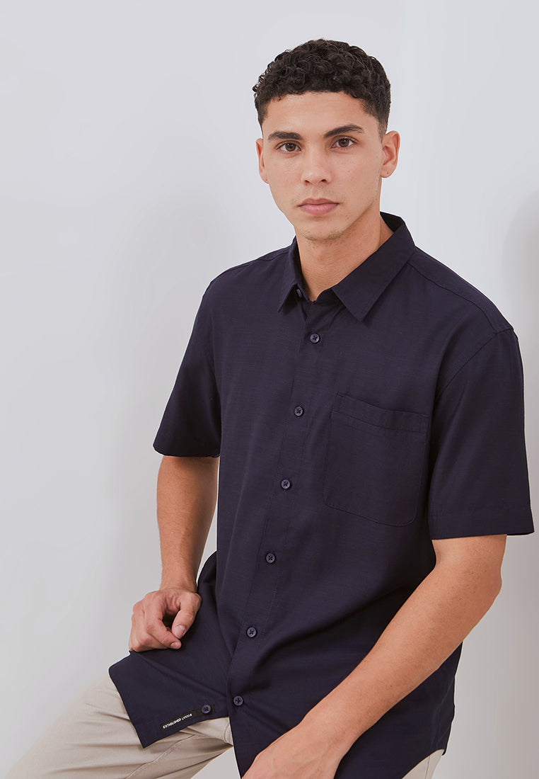 Osella Short Sleeve Tencel Shirt