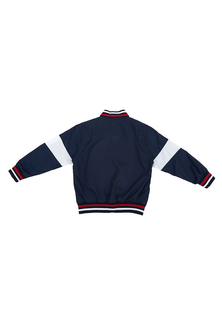 Osella Race Varcity Jacket In Navy