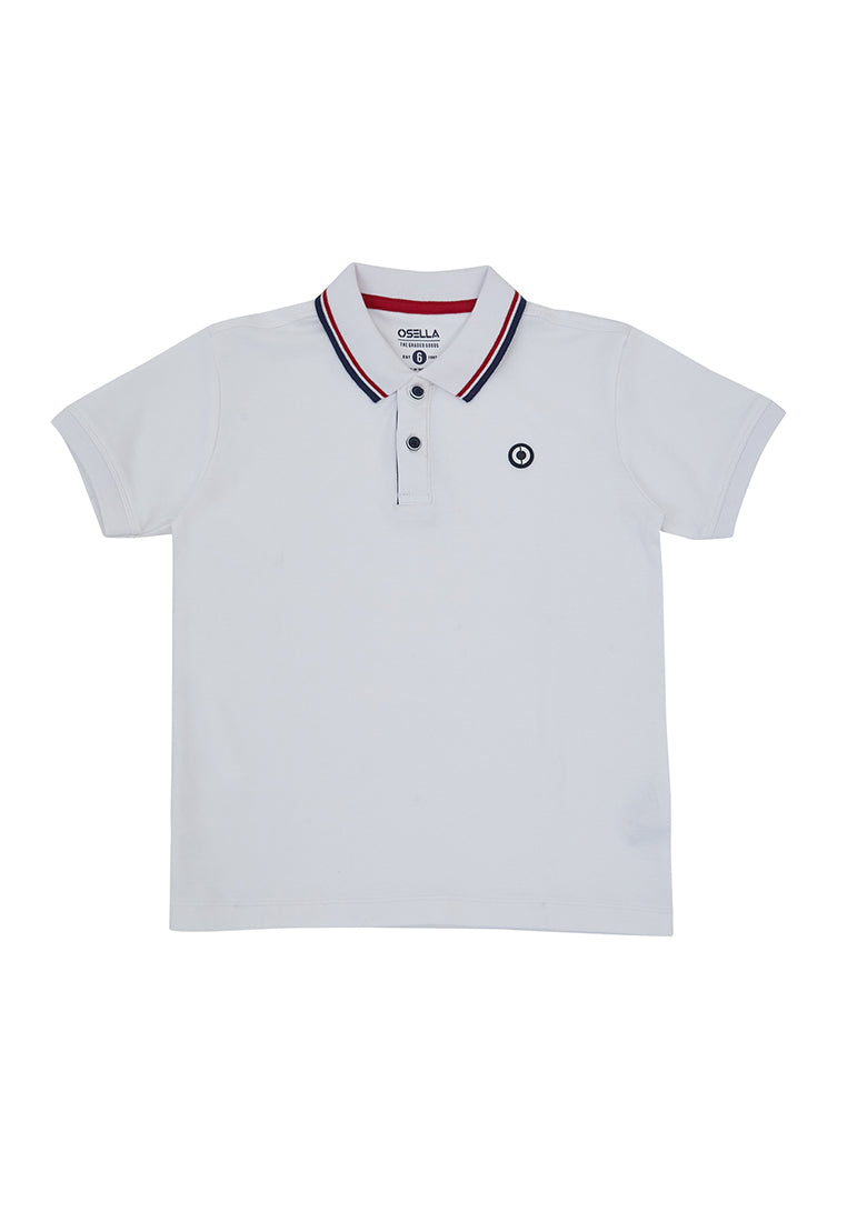 Osella Race Reguler Polo Shirt With Striped Collar