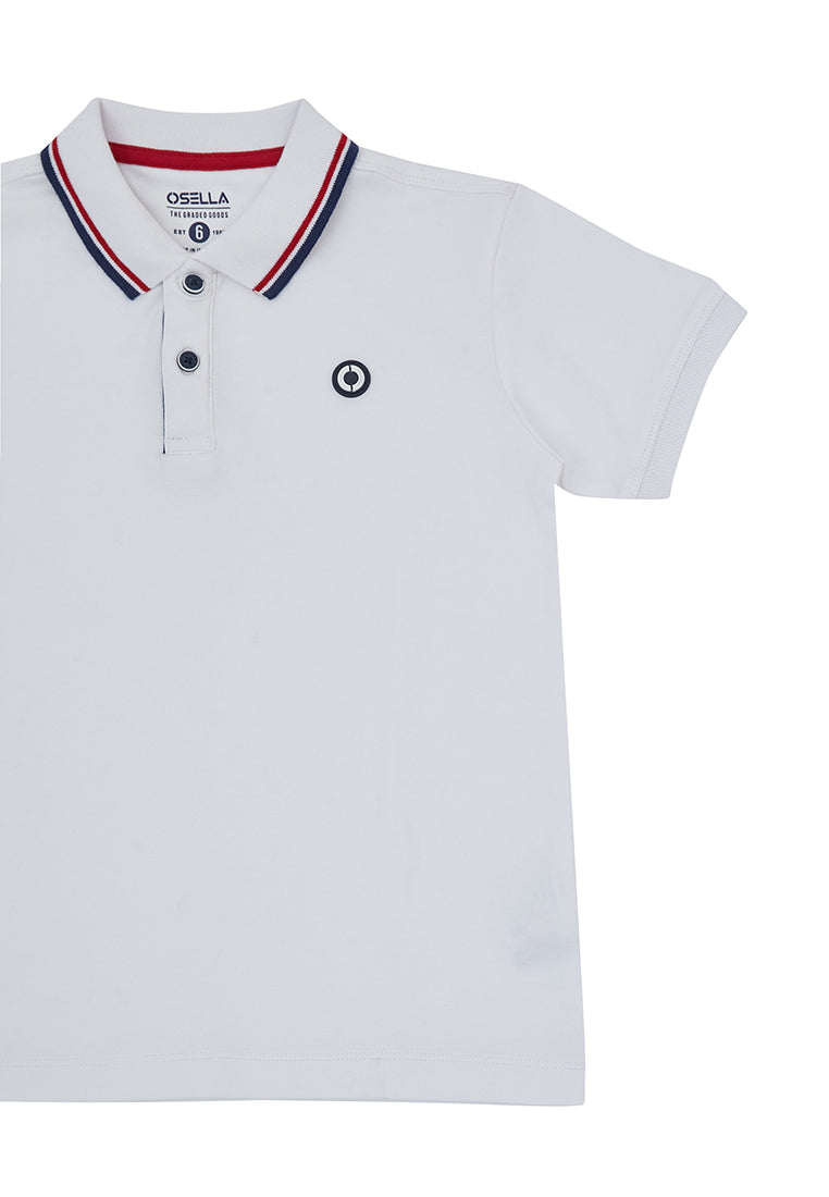 Osella Race Reguler Polo Shirt With Striped Collar