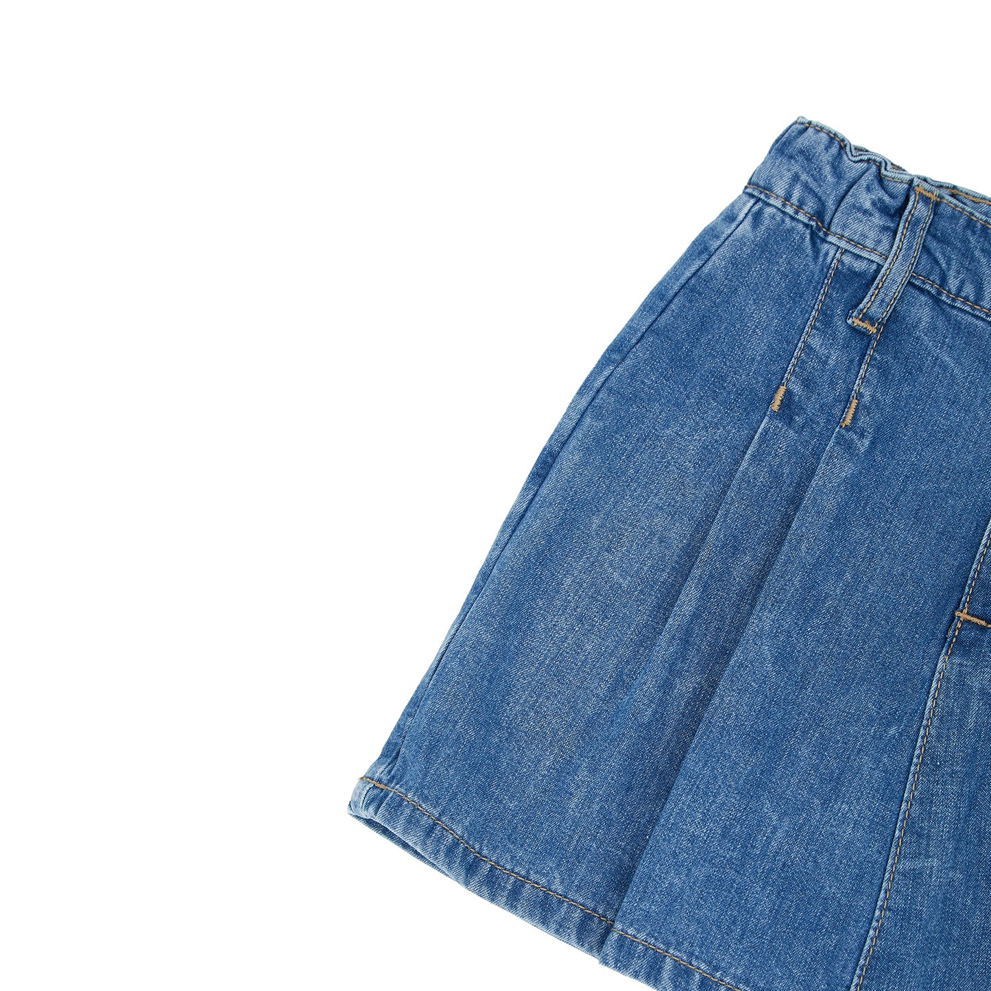 Osella Lyla Denim Skort In Light Washed Denim