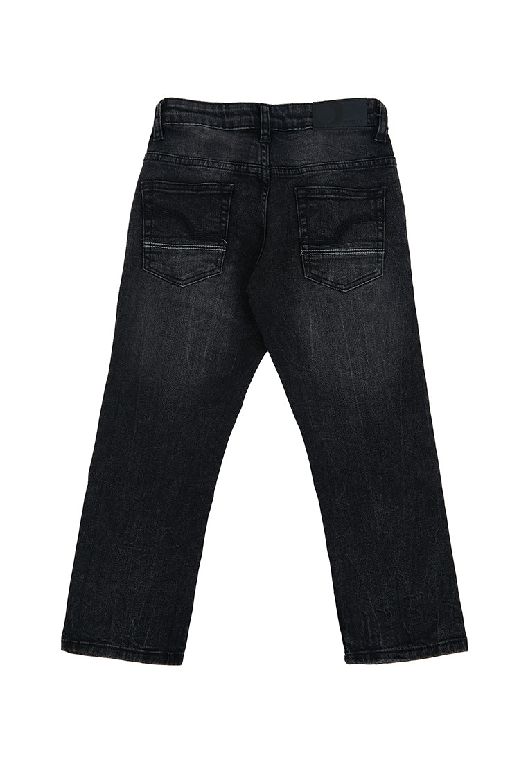 Osella Dash Denim Long Pants In Grey Washed