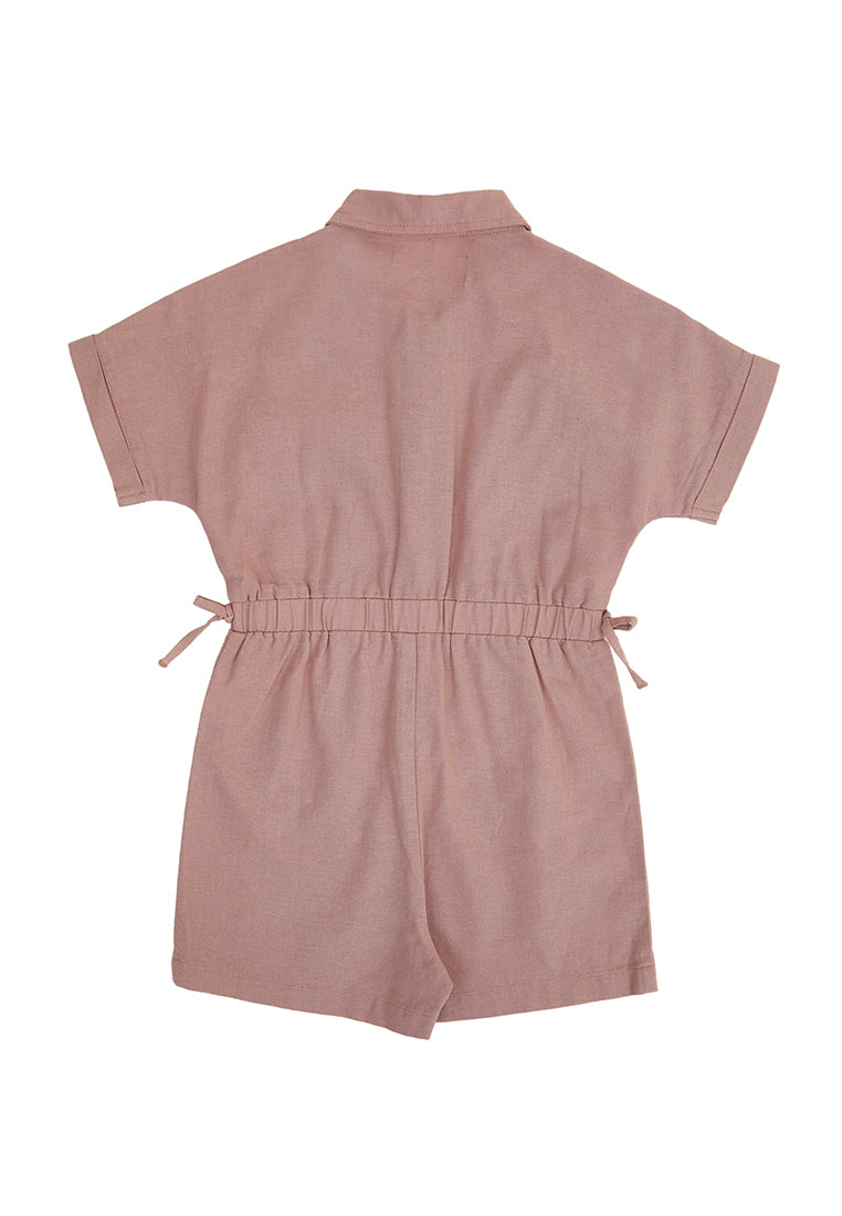 Osella Short Sleeve Jumpsuit In Pink 2356500213
