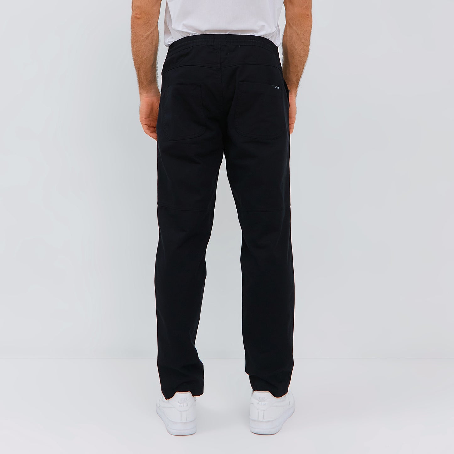 Osella Relaxed Waist Pants With Adjustable Drawstring