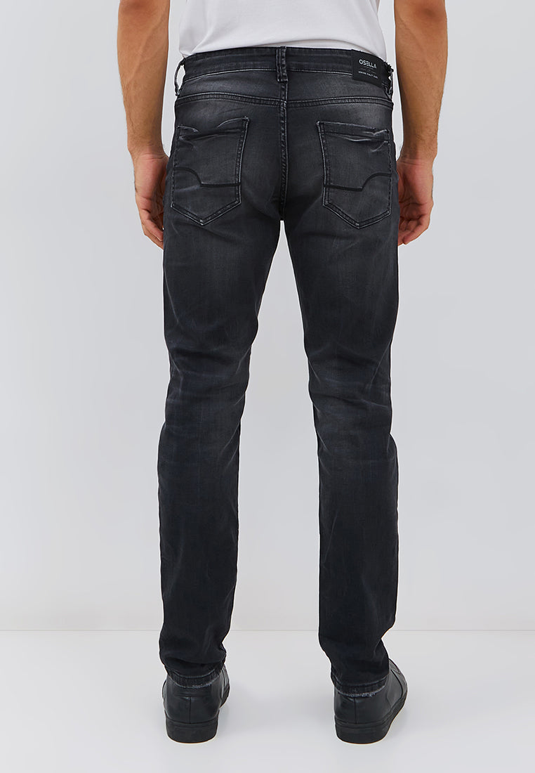 Osella Hamilton Slim Fit Jeans in Grey