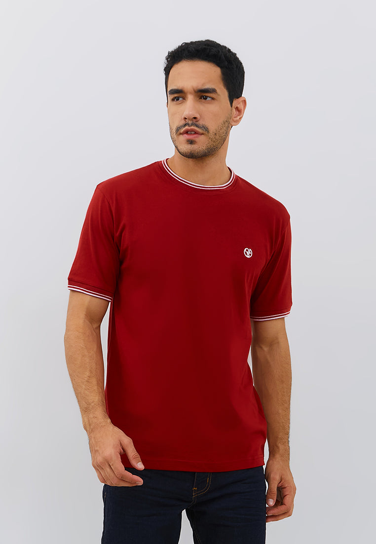Osella Contrast Rib Regular Fit T-Shirt