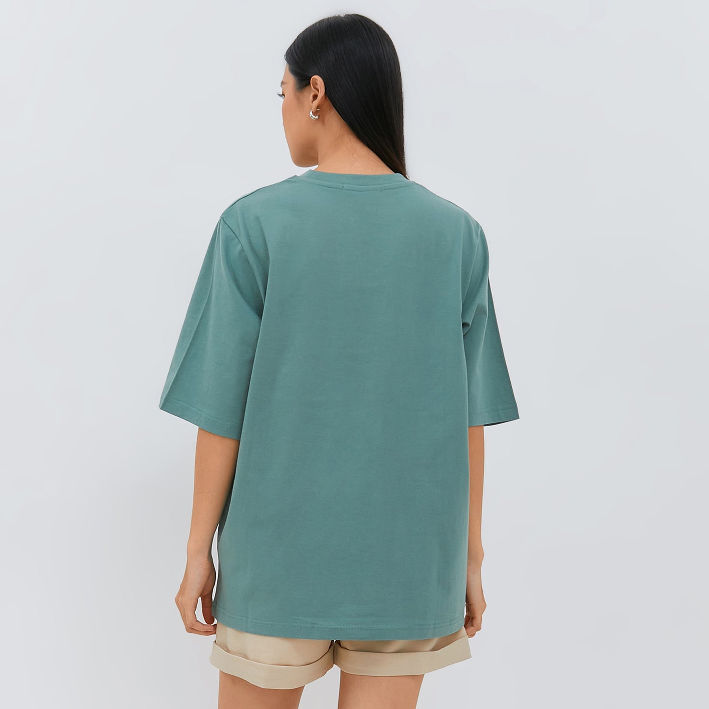 Osella Relaxed Fit Graphic T-Shirt In Green