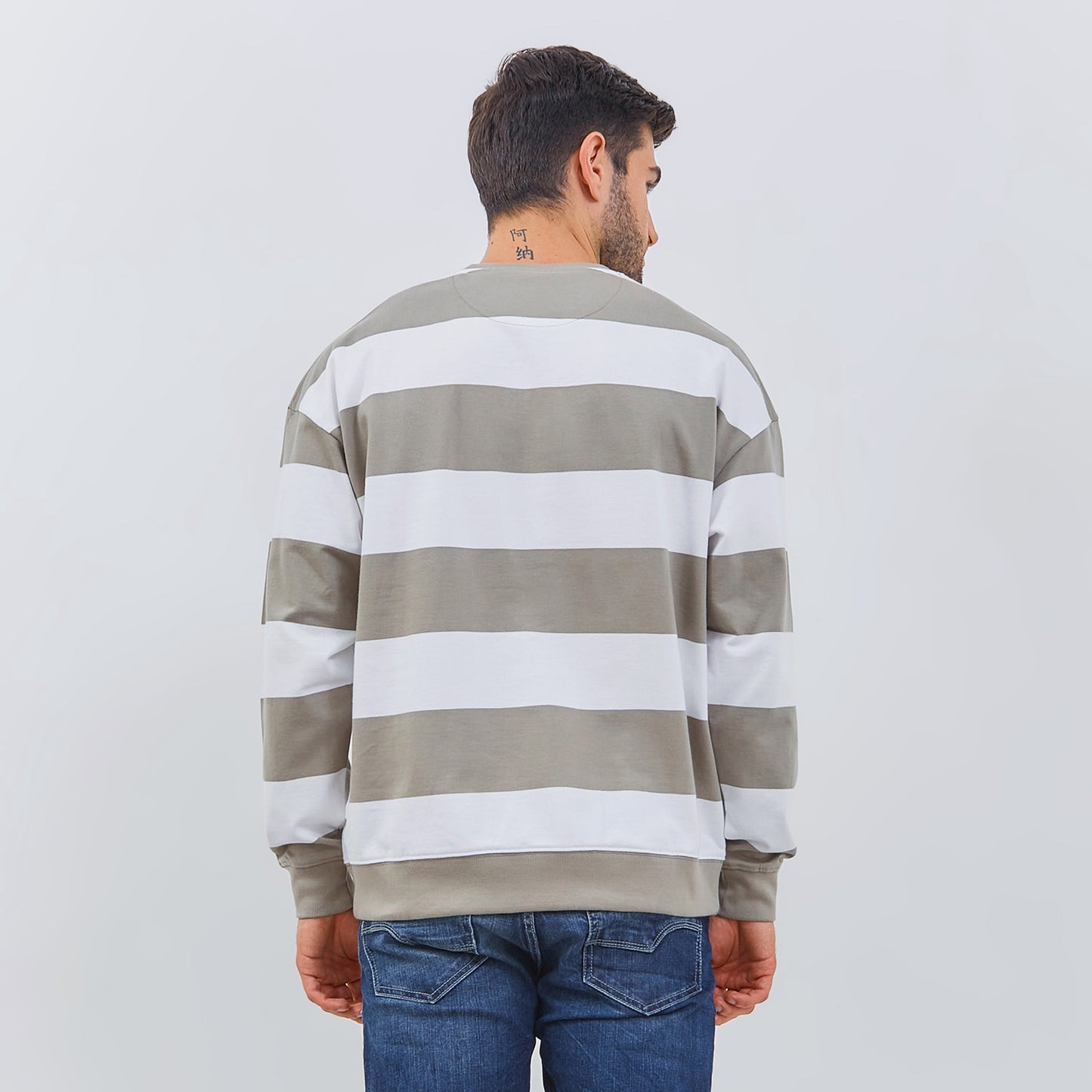 Osella Men Jamie Stripe Sweatshirt