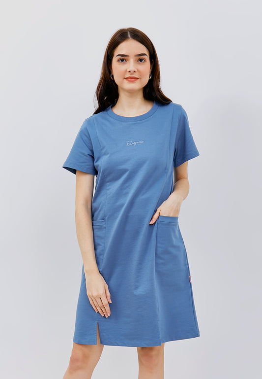 Osella Cotton Dress with Pocket in Front