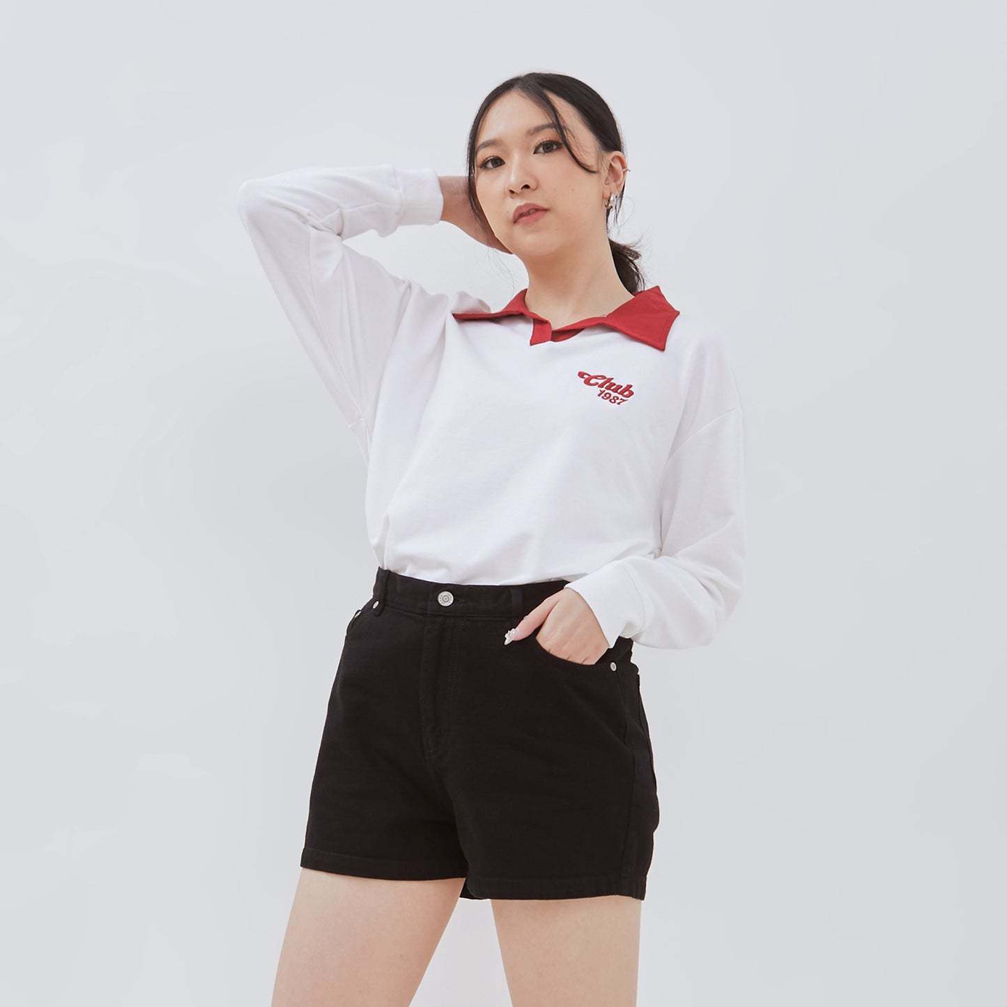 Osella Lessie Short Pants In Black