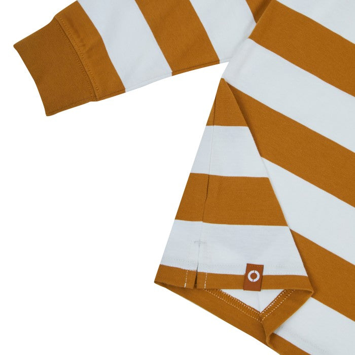 Osella Kids Boy Kyan Long Slevee Stripe Polo Shirt