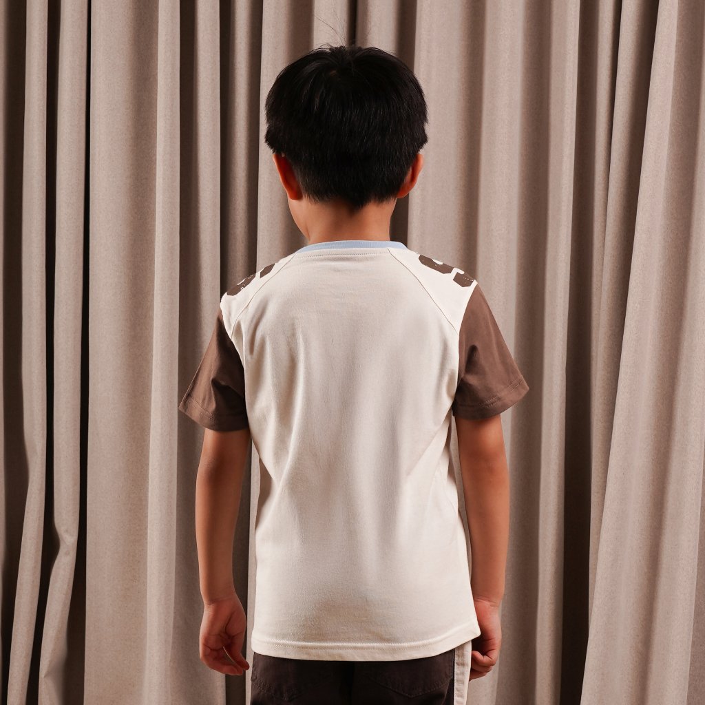 Osella Kids Grigon Block T-shirt 2271661288 | Kaos Lengan Pendek Anak Laki Laki