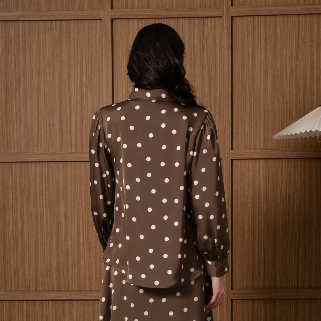 Osella Katie Polka Dot Blouse