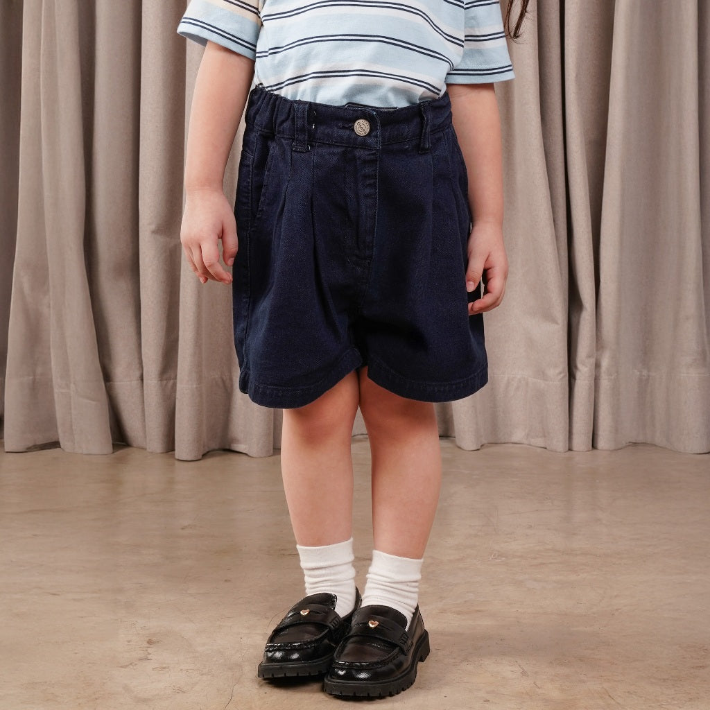Osella Kids Olivia Pleated Shorts 238F6603 | Celana Pendek Anak Perempuan