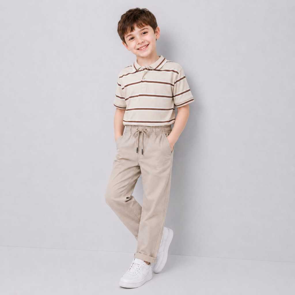 Osella Kids Basic Comfort Chino Pants 328P6604 | Celana Panjang Basic Anak Laki Laki
