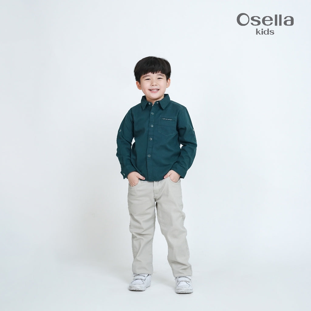 Osella Weston Regular Fit Shirt 22375006 | Kemeja Formal Anak Laki Laki