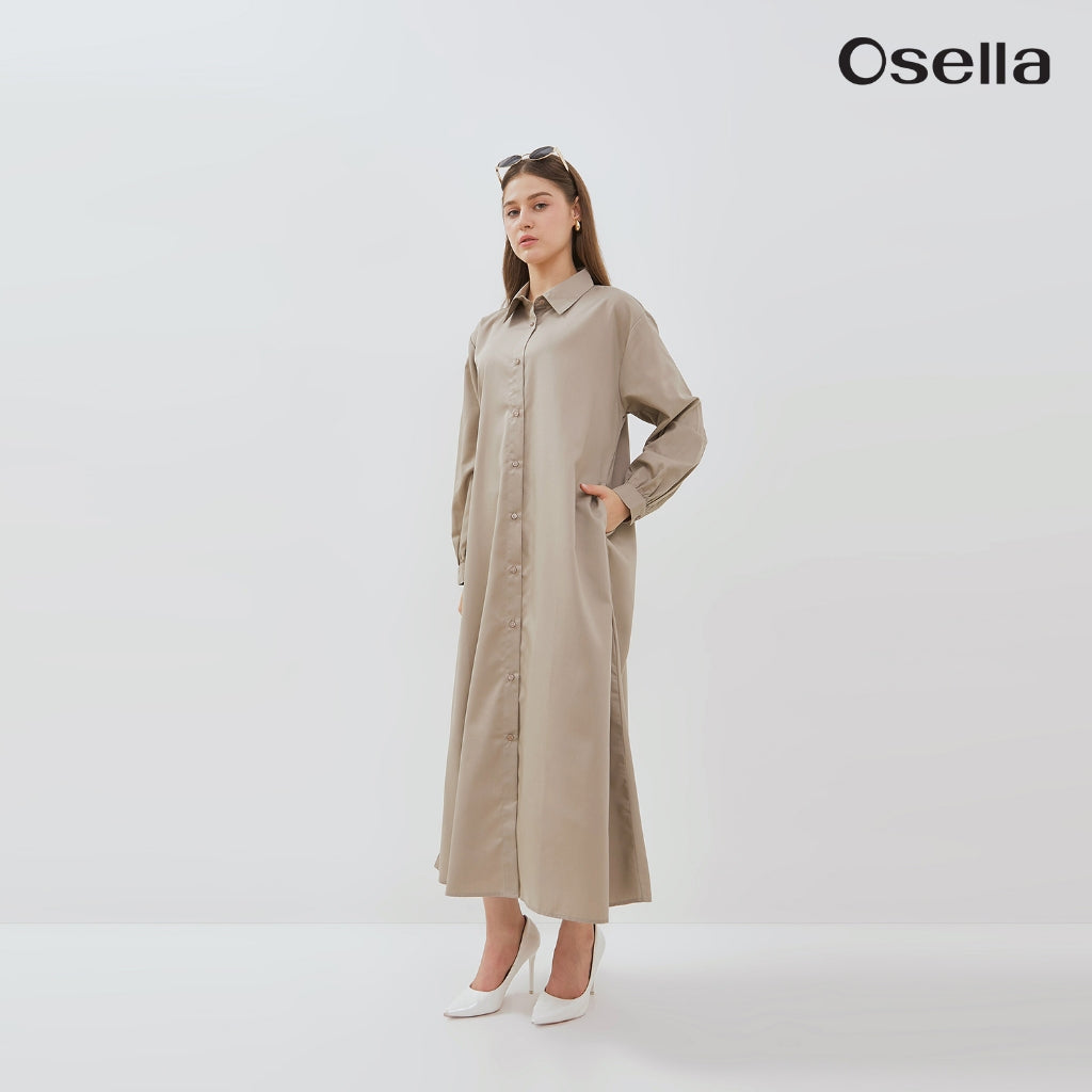 Osella Classic A-Line Shirt Dress
