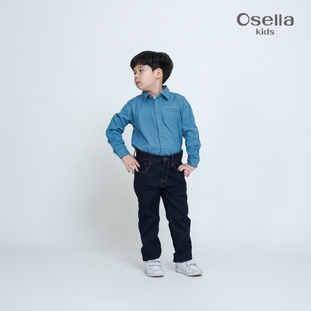 Osella Warren Regular Denim Long Pants 128O6601 | Celana Jeans Panjang Anak Laki Laki