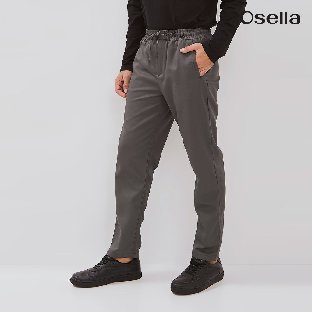 Osella Basic Relaxed Waist Trousers With Adjustable Drawstring