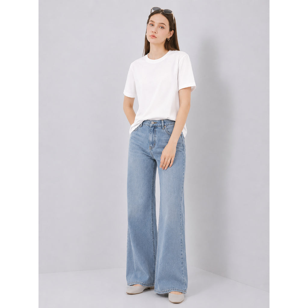 Osella Basic T-Shirt 31726601 | Kaos Basic Lengan Pendek Wanita