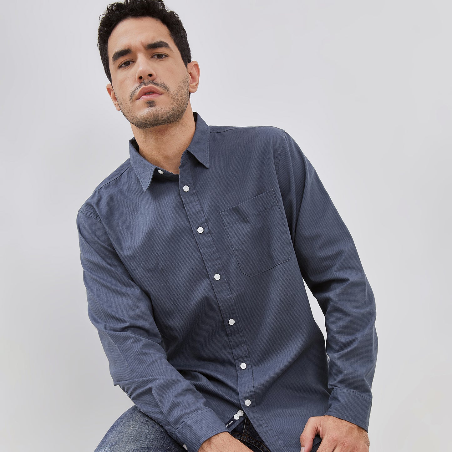 Osella Kygan Long Sleeve Shirt With Fancy Ribstop Fabric