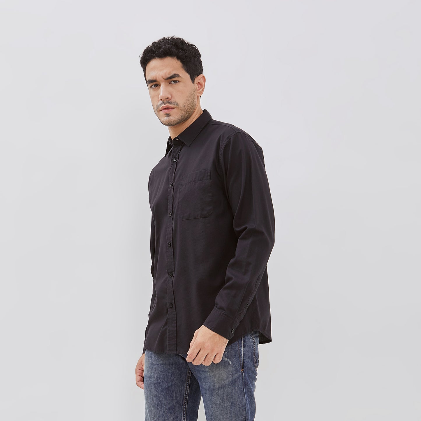 Osella Kygan Long Sleeve Shirt With Fancy Ribstop Fabric
