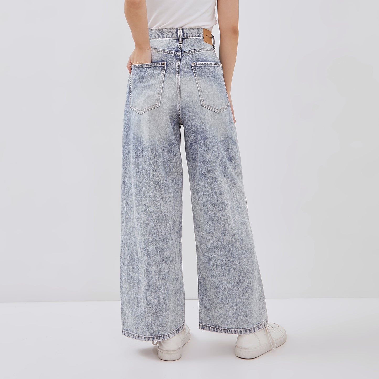 Osella Minhe Wide Leg Denim Pants