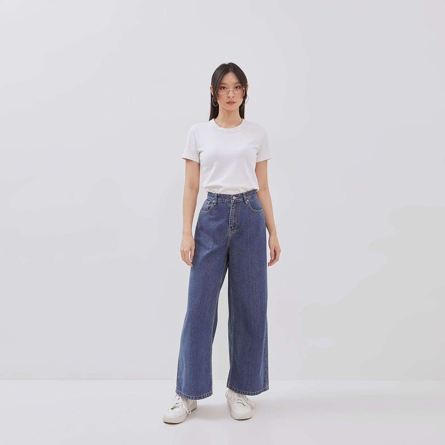 Osella Minhe Wide Leg Denim Pants