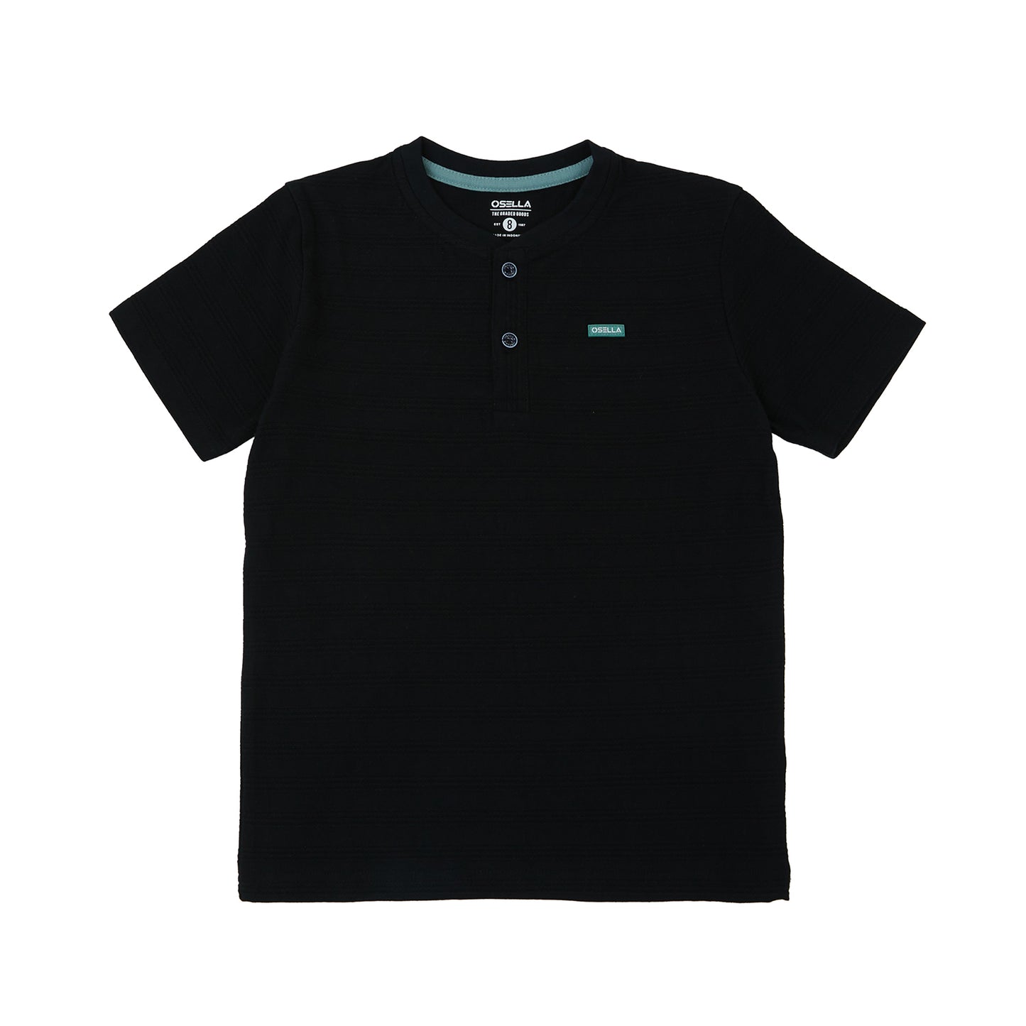 Osella Jamie Henley Short Sleeve T-shirt In Matcha Green 22714005