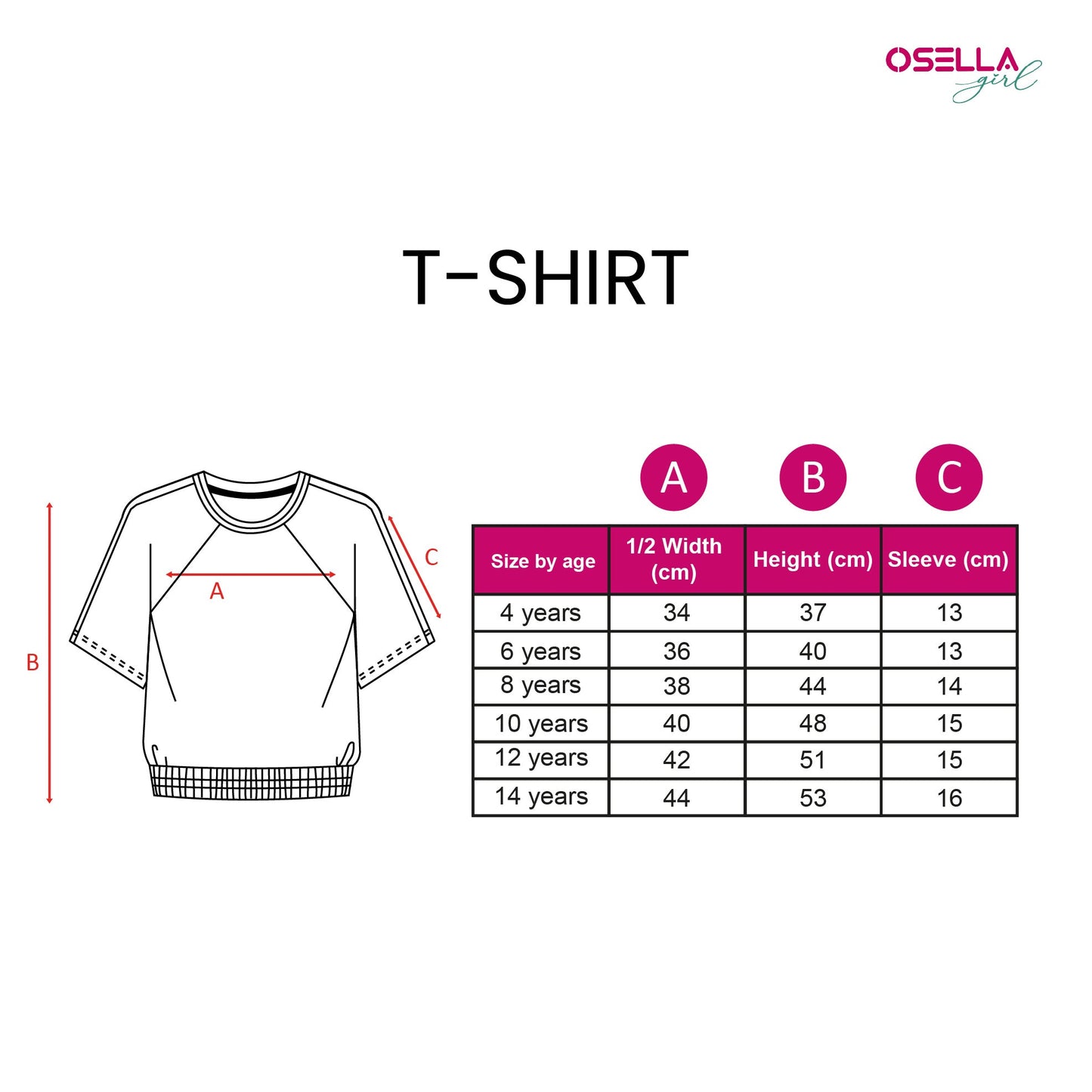Osella Kids Original Two Tone Tshirt In White And Sage Green
