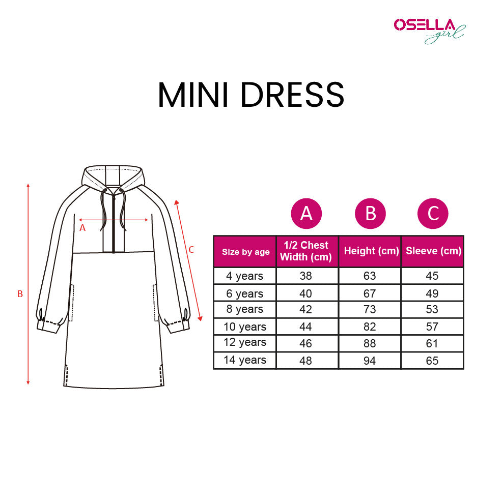 Osella Kids Mini Hoodie Dress In Brown