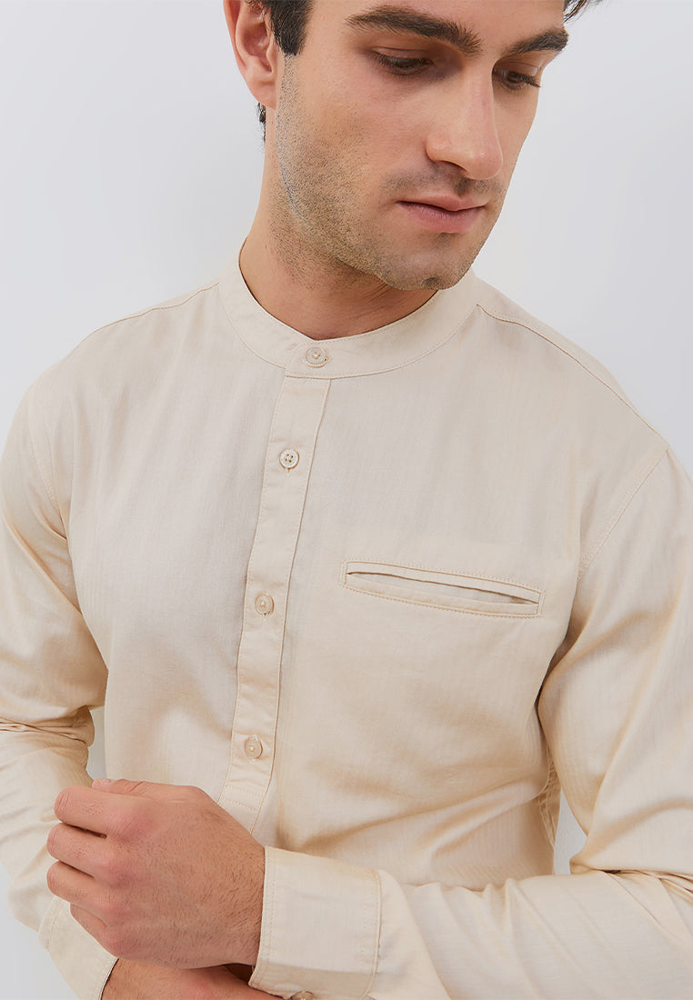 Osella Raya Hidden Placket Regular Shirt