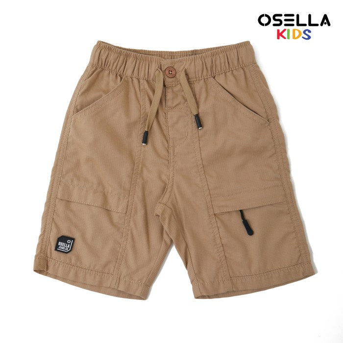 [NEW] OSELLA  RIPSTOP BERMUDA SHORT PANTS WITH HIDDEN SIDE POCKETS  22865002 | Celana Pendek Anak Laki Laki