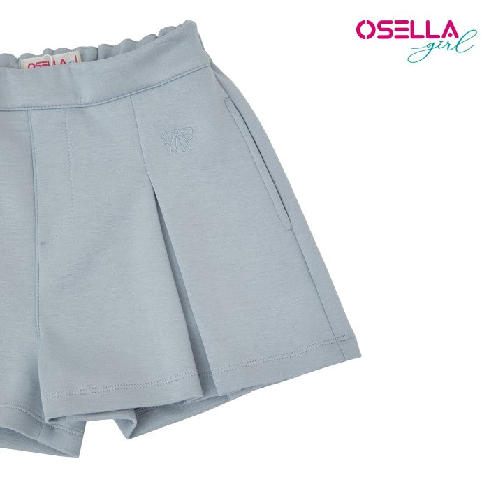 Osella Nicolette Pleat Knit Short Danball Pants 23865002 | Celana Rok Pendek Anak Perempuan