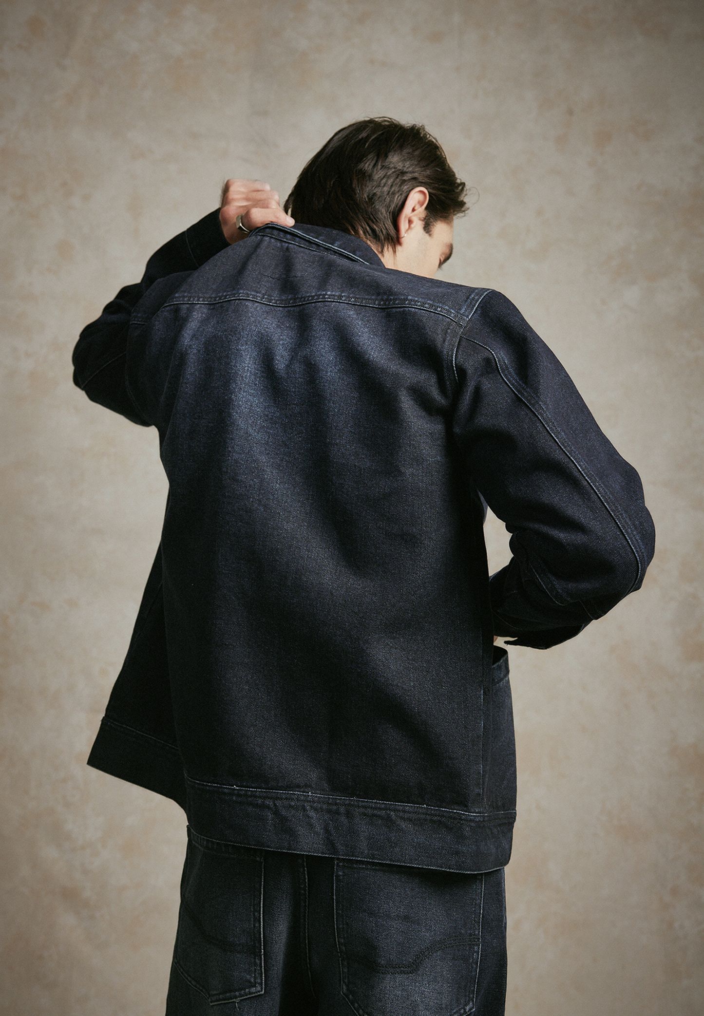 Osella Trackline Zip Denim Jacket