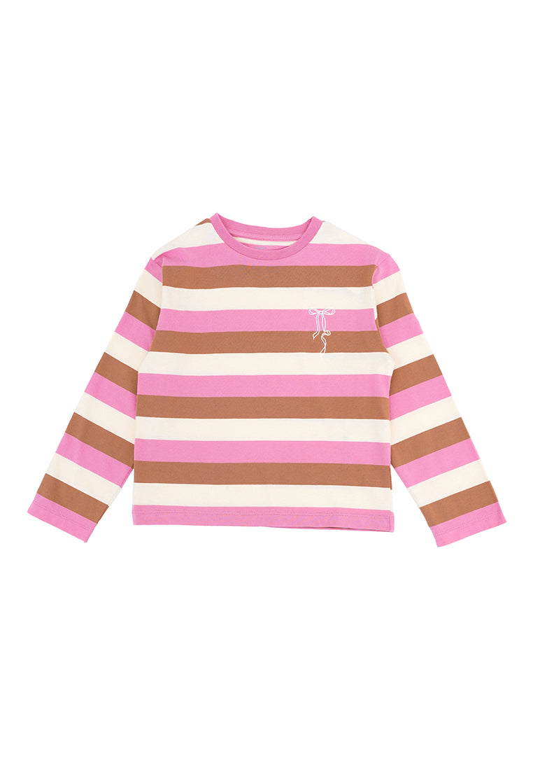 Osella Choco Pink Long Sleeve Tee