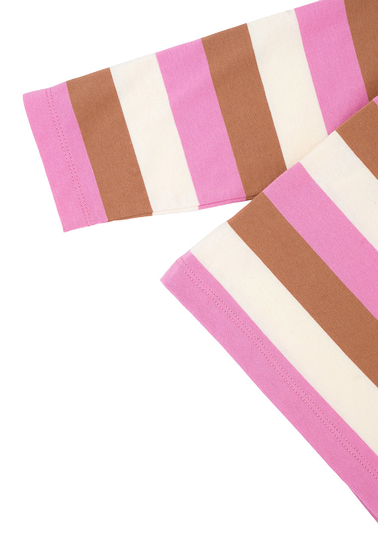 Osella Choco Pink Long Sleeve Tee