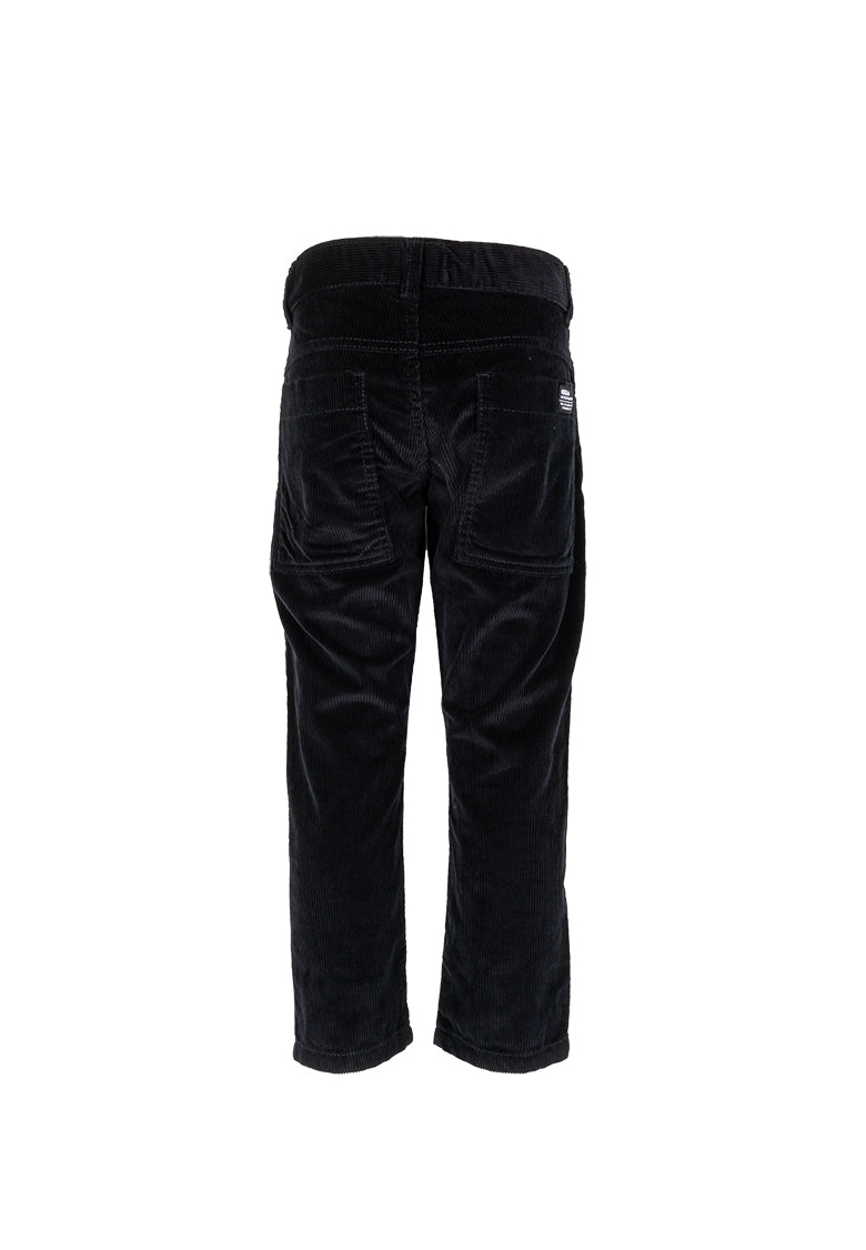 Osella Kids Corduroy Long Pants In Black