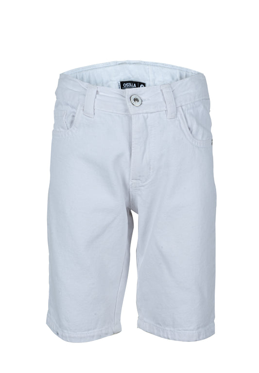 Osella Kids Short White Denim Pants