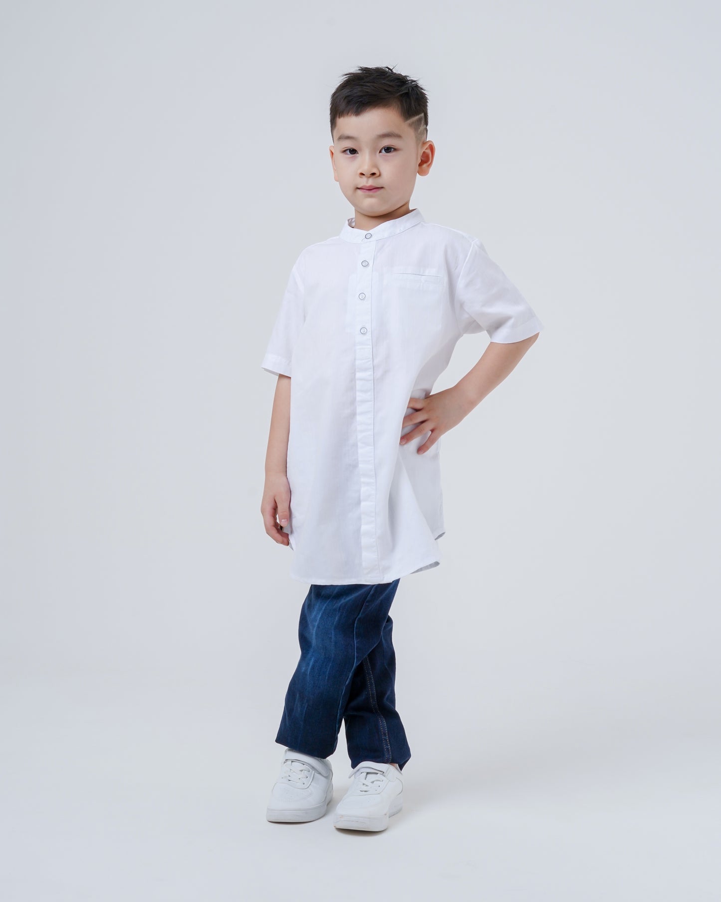 Osella Kids Laiq Regular Fit Koko Tunic Shirt Short Sleeve
