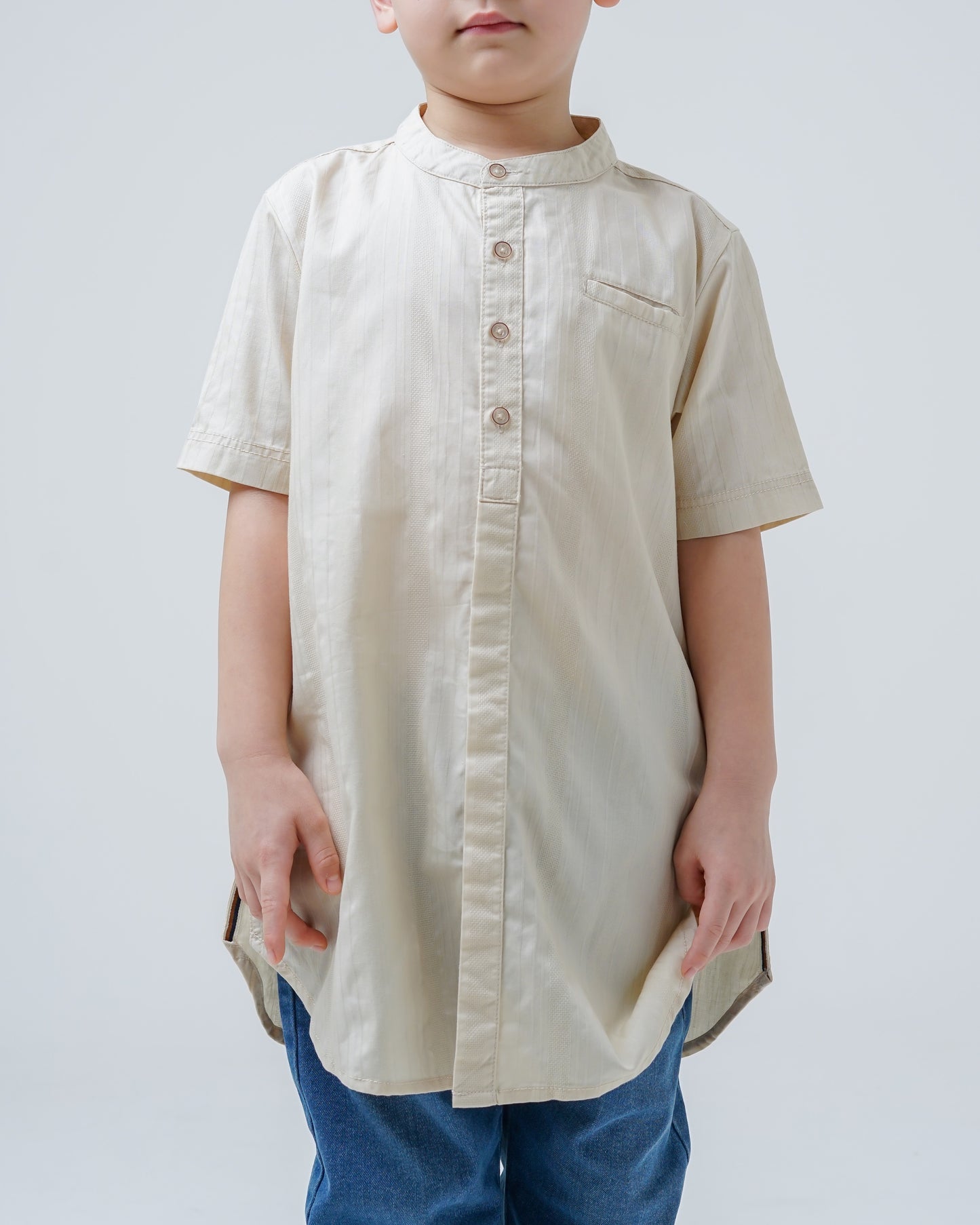 Osella Kids Laiq Regular Fit Koko Tunic Shirt Short Sleeve