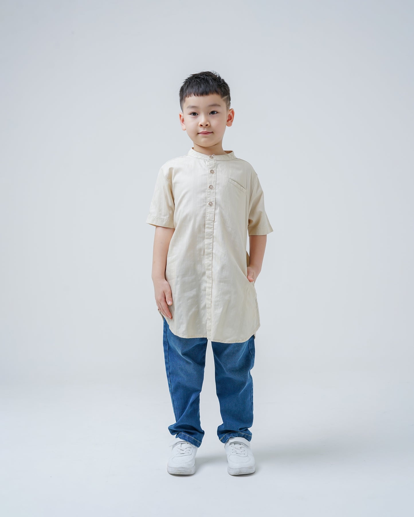 Osella Kids Laiq Regular Fit Koko Tunic Shirt Short Sleeve
