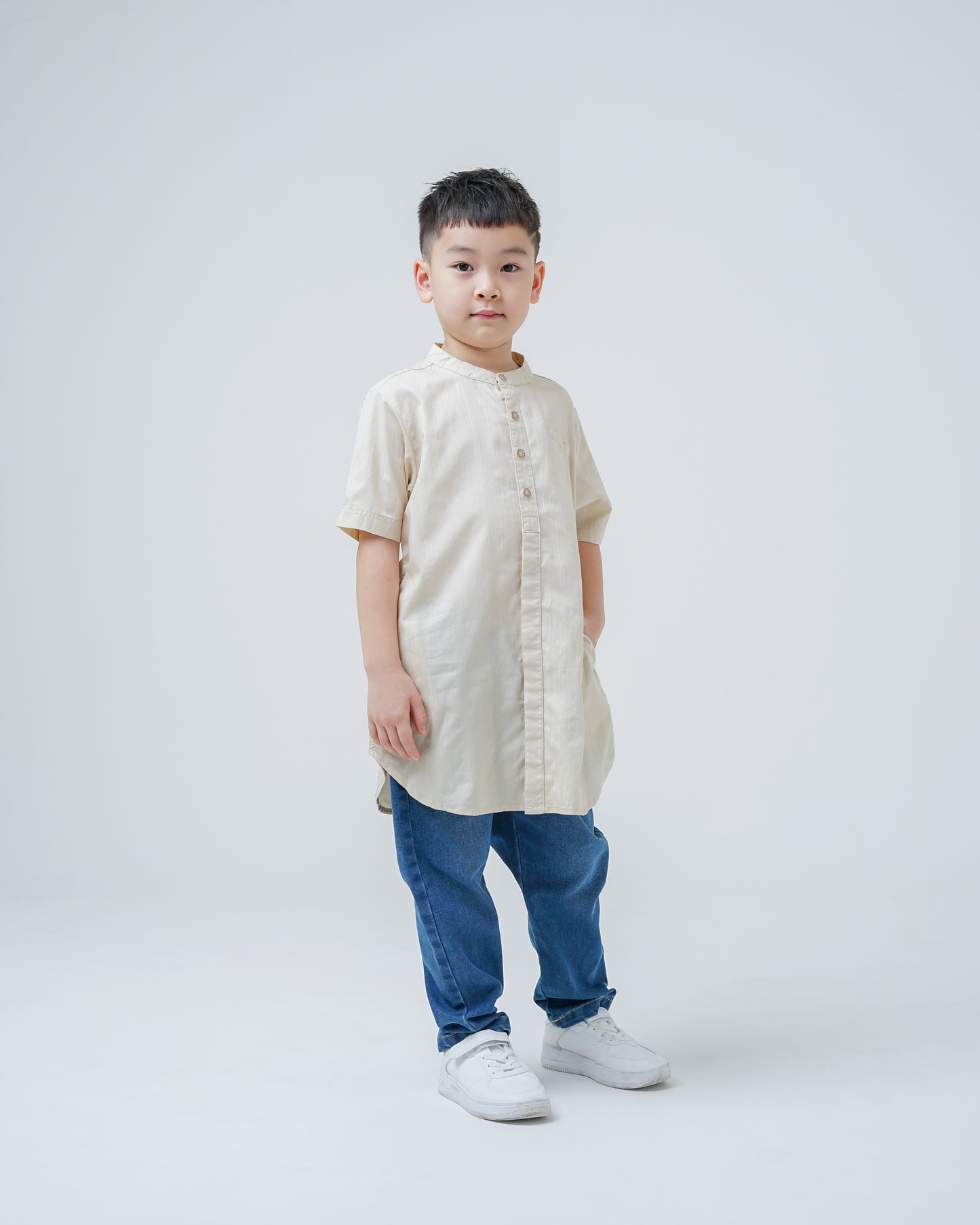 Osella Kids Laiq Regular Fit Koko Tunic Shirt Short Sleeve