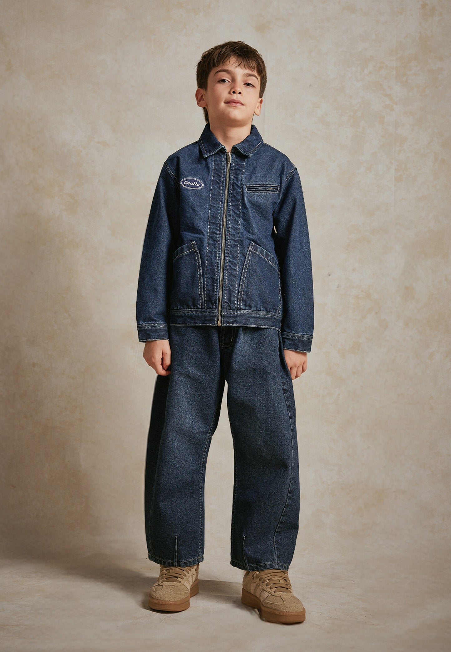 Osella Kids Dominic Raw Denim Jacket