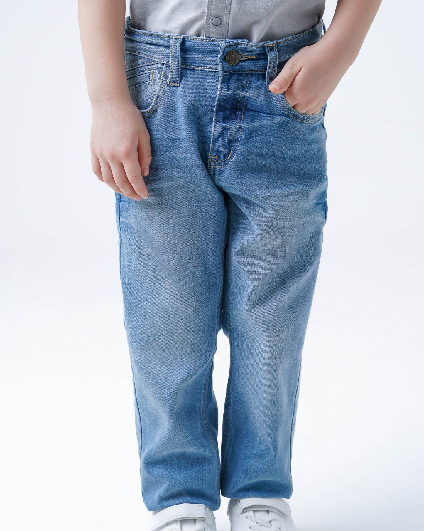 Osella Kids Warren Regular Denim Long Pants