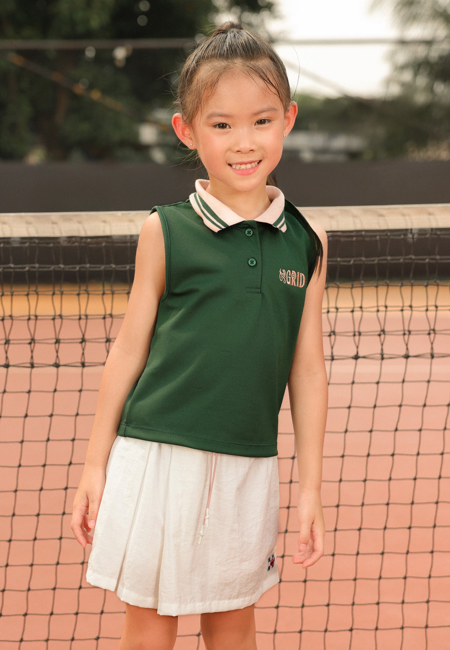 Osella Kids Elma Sleeveless Polo Top