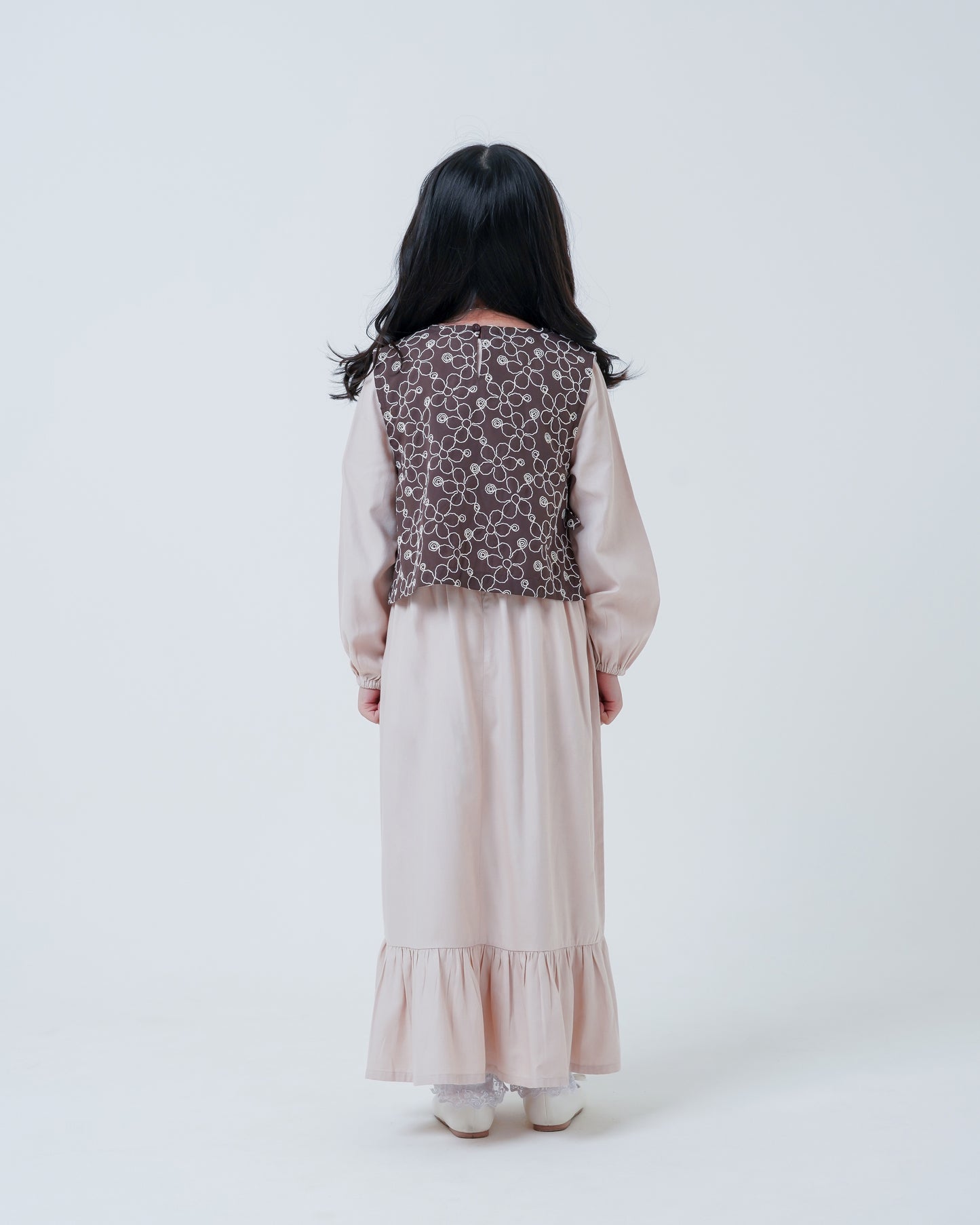 Osella Kids Zyifa Removable Embroidered Layered Dress