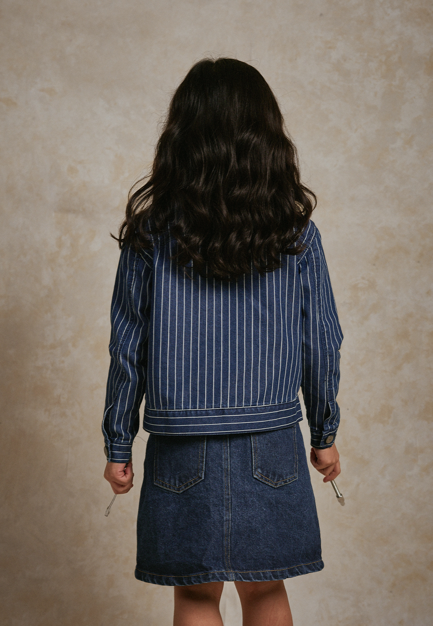 Osella Raw Stripe Denim Jacket