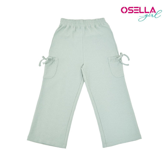 [NEW] Osella Chloe Rib Comfort Pants With Pockets 23875001 | Celana Panjang Rajut Anak Perempuan